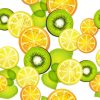 Orange, Kiwi and Lemon Slices